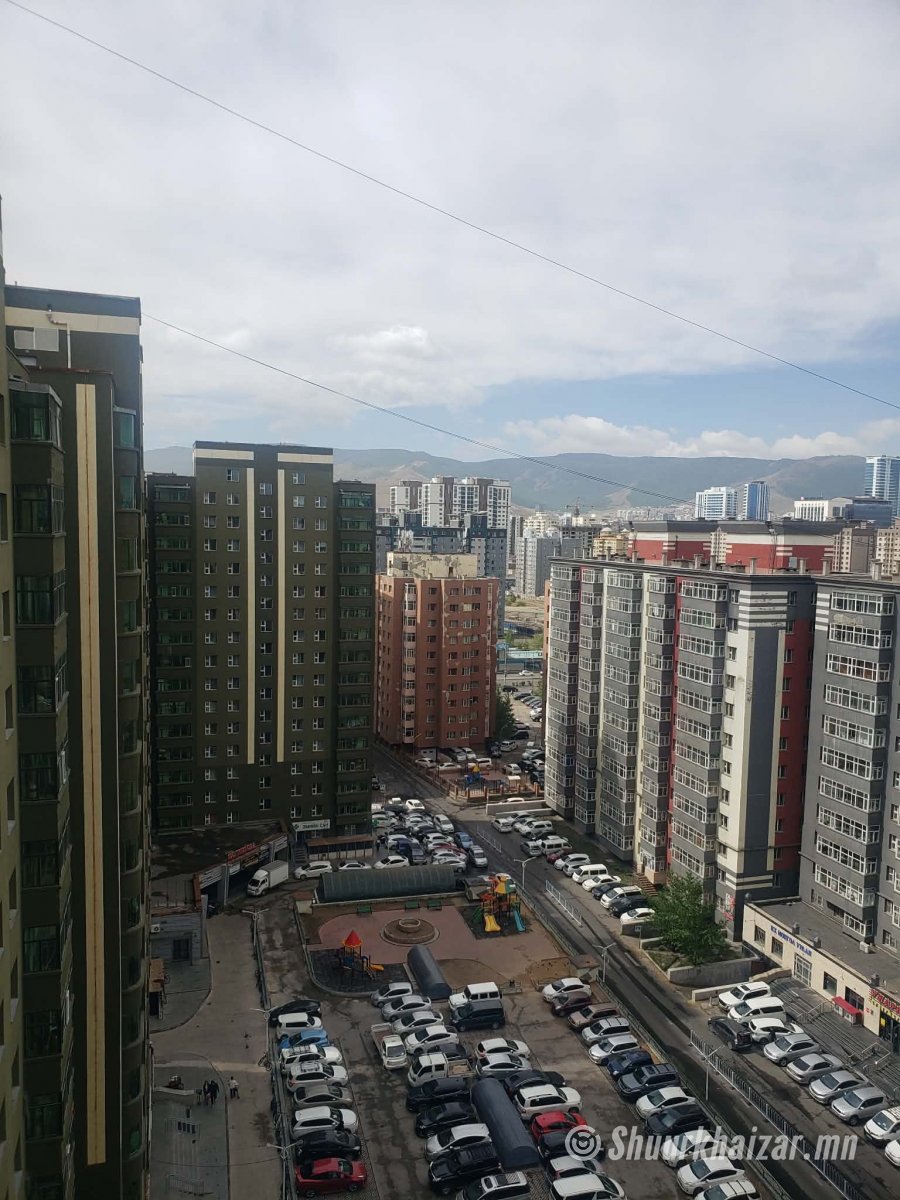 13хороолол Ногоон төгөл хотхонд 3өрөө байр түр...