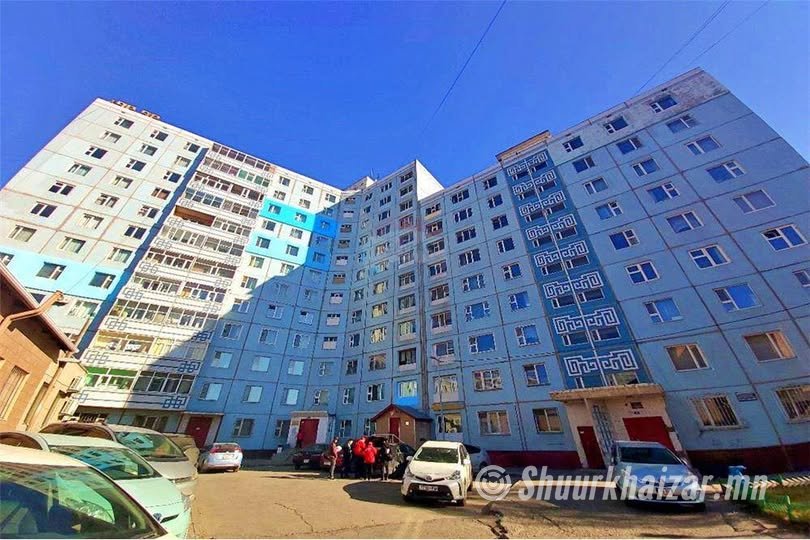 3 өрөө байр хуучнаар 56 м2 талбайтай байр зарна.